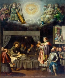 La Última Comunión de San Buenaventura
