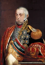 Retrato de Joao VI de Portugal, Juan VI llamado el Clemente (1767-1826)