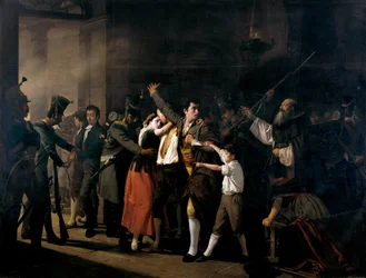 Fusilamiento de los patriotas españoles en el Buen Suceso (al amanecer del 3 de mayo de 1808)