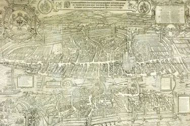 Plano de vista de Zúrich, 1576