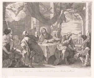 Comida en Emaús