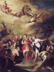 Carlos III entrega las tierras de Sierra Morena (en Andalucía, España) a los colonos