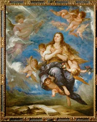 La asunción de la Magdalena (pintura sobre lienzo)