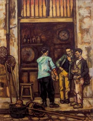 La taberna de Santander (España) 1944-1945