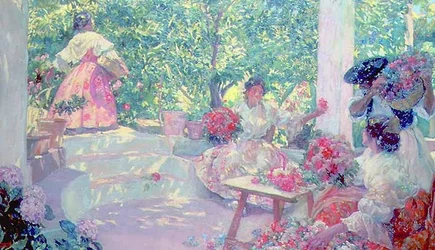 El jardín español