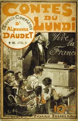 Portada del libro "Les Contes du lundi" de Alphonse Daudet