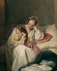Amor maternal (La esposa del artista con un hijo)