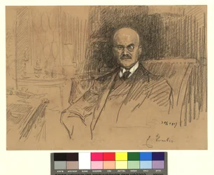 Retrato de Ernest von Koerber, estadista