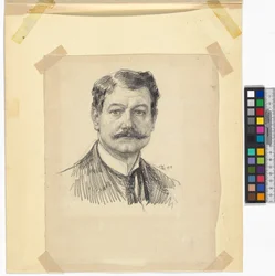 Autorretrato Josef Engelhart 1914