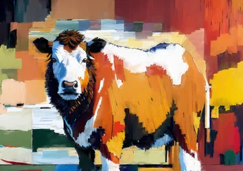 Animales: ternera Hereford 3