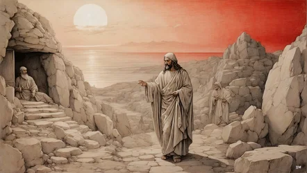 Jesús_ resucita a Lázaro_02