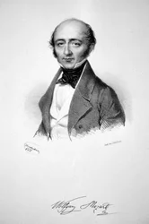 Franz Xaver Wolfgang Mozart Litografía