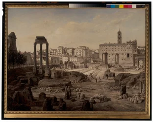 Vista del Foro de Roma