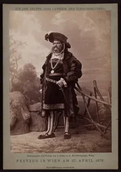Jos. Ullmann, charcutero, en el desfile de Makart de 1879