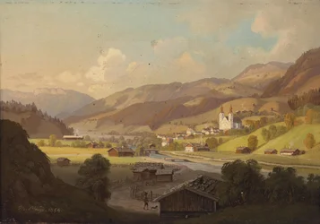 Vista de Maria Rain, Carintia