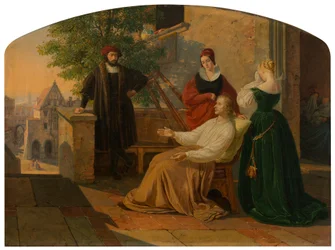 Los últimos momentos de Lucas van Leyden