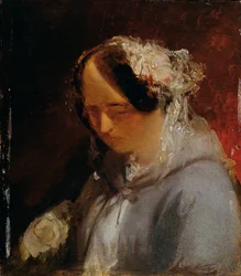 retrato de una dama