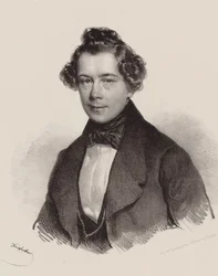 Retrato del compositor Joseph Lanner 1801-1843, 1830