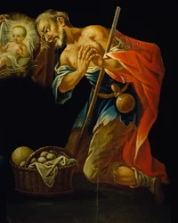 San José y el niño Jesús