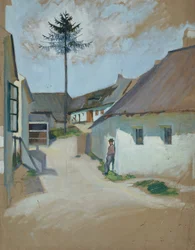 calle del pueblo