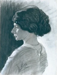 cabeza de niña