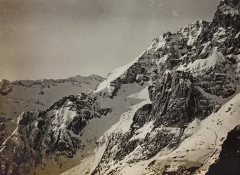 Álbum "Meine weltkriegs - Erinnerungen South-West Front (Carintia, Italia, Tirol del Sur) 31/03/1915-12/11/1918 - Josef Zohles Wien": los Alpes