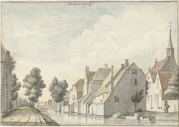 El pueblo de Molenaarsgraaf en Alblasserwaard Miller