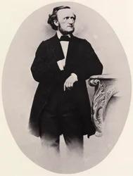 Richard Wagner, compositor alemán, 1864