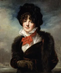 Mary Fryer Todd (de soltera Evans), c.1798 (óleo sobre lienzo)