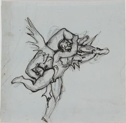 Estudio para el consejero de Lucca (Infierno de Dante, canto 21, v. 34)