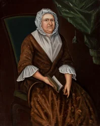 Faith Savage, Sra. Cornelius Waldo, c. 1750 (óleo sobre lienzo)