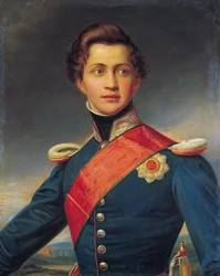 Othon Ier de Grece - Retrato de Otto, rey de Grecia - Stieler, Joseph Karl (1781-1858) - 1832 - Óleo sobre lienzo - 89x68 - Museo Benaki, Atenas