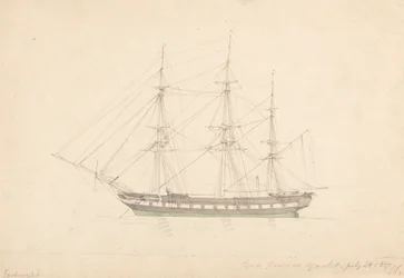 Yate de Lord Craven, 23 de julio de 1817