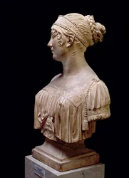 Busto retrato de Jeanne Delhorme, 1802