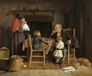 Los jugadores de damas, 1859