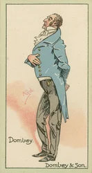 Dombey, Dombey  Son (litografía en color)