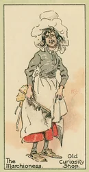The Marchioness, Old Curiosity Shop (litografía en color)