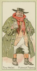 Tony Weller, Pickwick Papers (litografía en color)