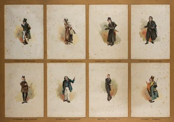 Ocho personajes de Dickens