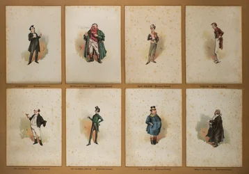 Ocho personajes de Dickens