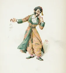 Sr. Mantalini, ilustración de 