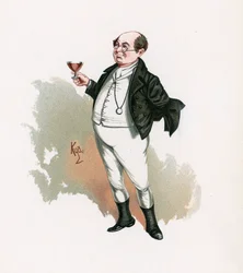 Mr. Pickwick, ilustración de 