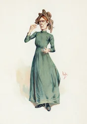 Sally Brass, ilustración de 
