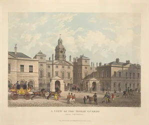 Vista de Horse Guards desde Whitehall
