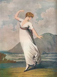 Caledonia en un Reel, c1800