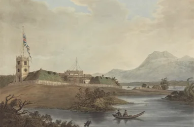 Fuerte Marlborough, Benkulen, Sumatra, 1799