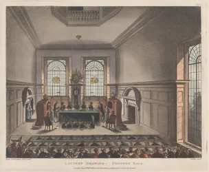 Sorteo de lotería, Coopers Hall, 1 de febrero de 1809