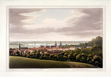 Vista de Greenwich, Londres, 1795