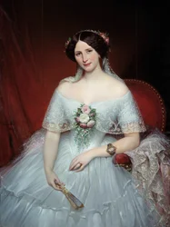Retrato de Madame Pouchet, esposa del doctor Archimede Pouchet, amigo de Gustave Flaubert