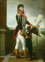 Joaquín Murat (1767-1815) con el uniforme de coronel de la Guardia, 1813